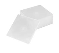 ABOOFAN 10 pezzi Custodie CD Singole Trasparenti in Plastica da Custodie Dvd Protettive con Chiusura Sicura per Collezionisti Musica e Film