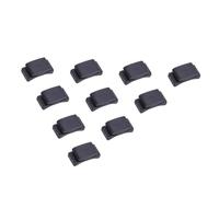 ABOOFAN 10 pezzi Portaplettri Chitarra in Gomma da Clip Leggere e Facili da Installare Accessori Pratici per Chitarristi Design Salvaspazio Adatto a Qualsiasi Contesto