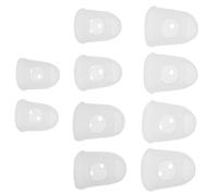 ABOOFAN 10 pezzi Protezione Dita Silicone per Kalimba Copri Dita Traspiranti e Resistenti Proteggi Polpastrelli per Pratica Prolungata Adatti Principianti e Musicisti