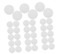 ABOOFAN 100 pezzi Carta da Filtro Quantitativa Rotonda Assorbente per Laboratorio Filtrazione Precisa per Analisi Chimiche e Ricerca Industriale