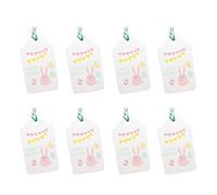 ABOOFAN 100 Pezzi Colore Di Pasqua Di Carta Del Mestiere Carte Di Pasqua Coniglio Etichette Etichetta Di Carta Di Pasqua Tag Di Buona Pasqua Segnalibri Artigianato Vuoto