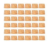 ABOOFAN 100 Pezzi Tappo di Sughero per Bottiglia, Tappo in Sughero Conico Riutilizzabile, Legno, 3x2,5x1,5 Cm, per Caraffa e Set da Tè, Ristoranti e Casa