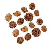 ABOOFAN 100 Pz Oggetti Di Scena Per Foto Songhwa Addobbi Natalizi Ornamento Naturale Pigne Per Decorare Pigne in Miniatura Mini Di Legno Piccola Fiori Secchi