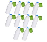 ABOOFAN 10pezzi Flaconi Dispenser per Liquidi Punta in Spugna Contenitori di Plastica Ricaricabili per Medicinali Oli Essenziali o Lozioni