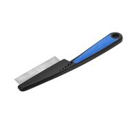 ABOOFAN 10pezzi Pettine per Rimozione della Forfora in Acciaio Inox Pettine Denti Stretti per Pulizia del Capelluto Raschietto per Capelluto Districante per Capelli Manico Ergonomico