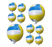 ABOOFAN 10pezzi Pz Palloncini Da Pallavolo Da Decorazioni Per Feste Sportive e Compleanni Tema Sportivo Per Eventi e Celebrazioni Di Pallavolo