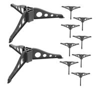ABOOFAN 10pezzi Supporto Base per Albero di Natale da Design Elegante e Compatto Accessorio Imperdibile per Decorazioni Festive Resistente e Pratico per Natale