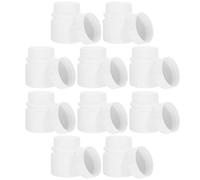 ABOOFAN 12 Flaconi Hdpe da 30 Ml per Medicinali con Tappo a Vite, Bottiglie Ricaricabili Piccole e Leggere per Viaggi, Contenitori Antileak per Capsule e Polveri, Organizer da Viaggio