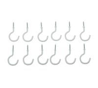 ABOOFAN 12 Pezzi Ganci da in Ganci Vite per Piante Utensili e Decorazioni per Uso Ed Esterno Facile Installazione e Resistente Alla