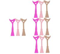 ABOOFAN 12 Pz Deflettore Dell'ombretto Dell'eyeliner Strumento Per L'estensione Delle Ciglia Stencil Per Eyeliner Strumento Per Ciglia Cosmetico Gel Di Silice Mancare Matita Per Gli Occhi