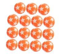 ABOOFAN 15 pezzi Palline Calcio Balilla Piccole Bianco Accessori Sicuri per Tavolo Gioco Tavolo per Adulti