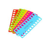 ABOOFAN 15 Pezzi Piastra per Avvolgimento Filo Colorata per Punto Croce Accessori Cucito Compatti e Resistenti per Organizzazione Rocchetti Strumenti Te e Ricamo Colori Colore Casuale