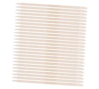 ABOOFAN 150 Pezzi bastoncini per unghie in legno Utensile multifunzione strumenti professionali per unghie Kit di strumenti di pedicure Stick arancione Khaki