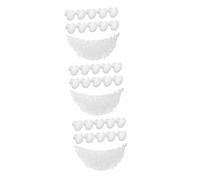 ABOOFAN 1500 Pezzi Tappi per Fori Mobili Rotondi in Plastica Bianca Copertura Decorativa per Fori su Mobili e Armadi Facile Installazione senza Attrezzi per Protezione e Rifinitura