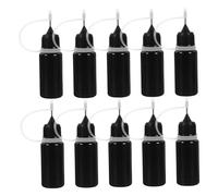 ABOOFAN 15pezzi Flacone Di Colla Ricaricabile Da Punta Ad Ago Fine e Pressione Bottigliette Di Plastica Vuote Per Olio Per Progetti Fai Da Te e Riparazioni Domestiche