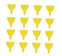 ABOOFAN 16 Pezzi Imbuto Plastica per Laboratorio Bocca Imbuto Filtro Scientifico Leggero e Resistente per Filtraggio Liquidi in Esperimenti e Didattica
