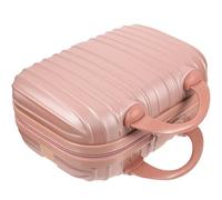 ABOOFAN 1pezzi Beauty Case Donna Viaggio Porta Cosmetici Scatola Trasparente Borsa Trucchi Organizer Contenitore Ordinamento Travels Materiale