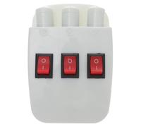 ABOOFAN 1pezzi Semiconduttore Tre Vie Strumento Didattico Per Esperimenti Di Ottica Apparecchio Tre Fonti Luminose Per Studio Della Riflessione e Rifrazione Della Luce