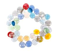 ABOOFAN 1sacchetto Perline Decorative Piatte Riempitivo Colorato per Vasi Acquari e Decorazioni per Eventi Speciali Confezione da Miscele di Colori per Atmosfere Uniche