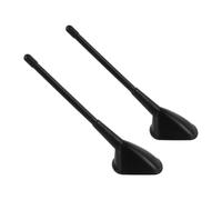 ABOOFAN 2 Pezzi Antenna Design e Camion per Decorativa Nera in Plastica Auto Compatibilità Moderno e Leggero per Accessori Esterni