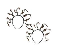 ABOOFAN 2 Pezzi Copricapo Da Serpente Accessori Per Costume Da Medusa Fascia Per Capelli Cosplay Per Carnevale Halloween Cerceietti Per Capelli Da Serpente Copricapo Da