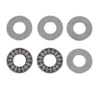 ABOOFAN 2 Pezzi Cuscinetto a Rulli Piatti in Acciaio per Macchinari Industriali con Elevata Durata e Riduzione del Rumore, per Configurazioni di Assemblaggio Automotive