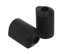 ABOOFAN 2 Pezzi dell'ugello della stampante copertura dell'ugello del tubo in silicone accessori per ugelli Gel silice Nero