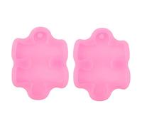 ABOOFAN 2 pezzi Stampi Silicone per Torte Forma Portachiavi Stampo per Dolci Colori Misti per Pasticcerie e Feste Colore Casuale Colore Casuale