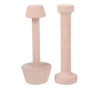 ABOOFAN 2 Pezzi Stampo per Crostata Doppio in Legno per Torte e Dolci Fatti | Strumento da Cucina Leggero, Facile da Pulire e Riporre, per Preparare Basi e Gusci Precisione