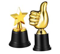 ABOOFAN 2 Pezzi Trofei Decorativi Forma Stella per Festeggiamenti e Vincitori