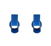 ABOOFAN 2 Pezzi Uscita per Contenitore Cereali in Ferro e Plastica, Blu | Controllo delle Fuoriuscite, Flusso Rapido, per Grandi Contenitori Metallici e Operazioni di Distribuzione