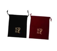 ABOOFAN 2 Pz Custodia Supporto Per Asciugatrice Organizer Per Asciugacapelli Borsa Viaggio Per Asciugacapelli Coulisse Della Dellasciugacapelli Viaggiare Dedicato Tessuto