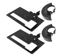 ABOOFAN 2 Set Di Staffe Di Taglio Coperture Protettive Nere Accessori Per Taglierina Angolare Supporto Per Smerigliatrice Protezioni Elettriche Per Ferro