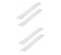 ABOOFAN 2 Set Striscia Di Gap Anti-incrostazione Porta Protettore Della Stufa Copertura Del Piano Cottura Forno Protettori Fra Tappo Padella Pentole Kit Bianca Gel Di Silice. 2 Pezzi * 2