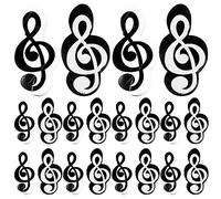 ABOOFAN 20 Mini Gomme Da Cancellare Note Musicali in Tpr Sicure E Compatte Per Scuola Casa E Premi a Tema Musica