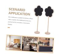 ABOOFAN 20 pezzi Mini Lavagna Messaggi da Tavolo Forma Mini Lavagnetta per Etichette Alimentari e Decorazioni per Feste e Piccola Lavagna Portatile per e Bar
