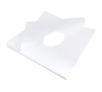 ABOOFAN 200 Pezzi Cuscino Monouso per Massaggio Viso Non Tessuto Foro Centrale, Morbido e Confortevole, per Massaggio Cervicale e Uso Professionale Spa