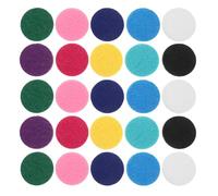 ABOOFAN 200 Pezzi Mini Cuscinetti Diffusori Rotondi Non Tessuto per Aromaterapia da Casa e Ufficio Tecnologia Avanzata di Evaporazione Colore Casuale