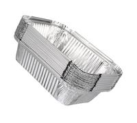 ABOOFAN 20pezzi Teglie in Alluminio Quadrate per Torte e Crostate Resistenti al Calore per Forni e Friggitrici ad Aria