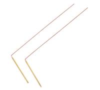 ABOOFAN 2pezzi Bacchette Da Rabdomante in Rame Per Ricerca Di Tesori e Fonti d Acqua Bacchette Divinatorie in Ottone Flessibili Per Rilevamento Di Oggetti Sepolti e Spiriti