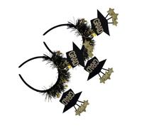ABOOFAN 2pezzi Cerchietto Per Laurea Con Stelle Cinque Punte Accessorio Elegante Per Feste Di Laurea Compleanni e Cerimonie Speciali Resistente e Versatile