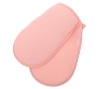 ABOOFAN 2pezzi Guanto Esfoliante Corpo Lato Pulente Rimuove Cellule Morte Efficacemente Uso Versatile Sotto Doccia Delicato sulla Facile da Usare su Aree Difficili