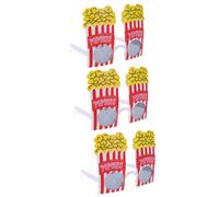 ABOOFAN 3 Pezzi Occhiali Divertenti Forma Popcorn per Feste Estive Accessori Creativi per Foto e Occhiali Strani per Party Hawaiiani e Spiaggia Colore Casuale