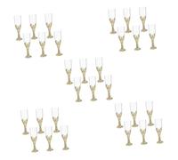 ABOOFAN 30 Pezzi Decorazione Della Chiesa in Vetro Calici Per La Festa Chalice Per Festa Comunione Delle Tazze Medievali Da Brindisi P.s D'oro