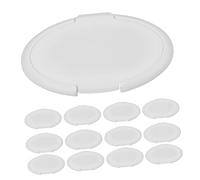 ABOOFAN 30pezzi Coperchio Salviette Con Flip Antipolvere Per Contenitore Multiuso Antiscivolo Misura Per Salviette Igieniche Riutilizzabili