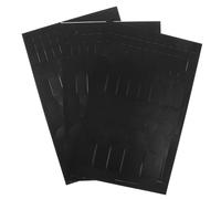 ABOOFAN 3fogli Adesivi Oscuranti Per Led in Pvc Nero Pellicola Autoadesiva Per Schermatura Luce Led Riduce Abbagliamento e Migliora Atmosfera Facile Da Installare e Rimuovere Adatta Per El