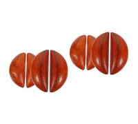 ABOOFAN 4 Paia Sacra Coppa Gua Home decor figurina taoista tazza da meditazione taoista il regalo arredamento d'epoca strumento di sacrificio strumento radiestesico tibetano