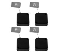 ABOOFAN 4 Pezzi Lucchetto Cavo Telescopico Antifurto con Funzione Automatica Retrattile, Materiale Metallo e Plastico, Design Elegante, per Laptop e Ambienti Retail