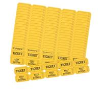 ABOOFAN 400 Pezzi Biglietti Raffle per Eventi Feste e Partecipazione Flessibile e Divertimento Assicurato per Ogni Occasione per Carnevali e Premi