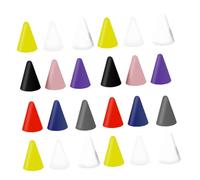 ABOOFAN 45 pezzi Cover in Silicone per Punte di Ricambio Stylus Pen Compatibile con Apple Pencil ª e ª Generazione Antiscivolo Facile da Installare per Penna Air e Pro